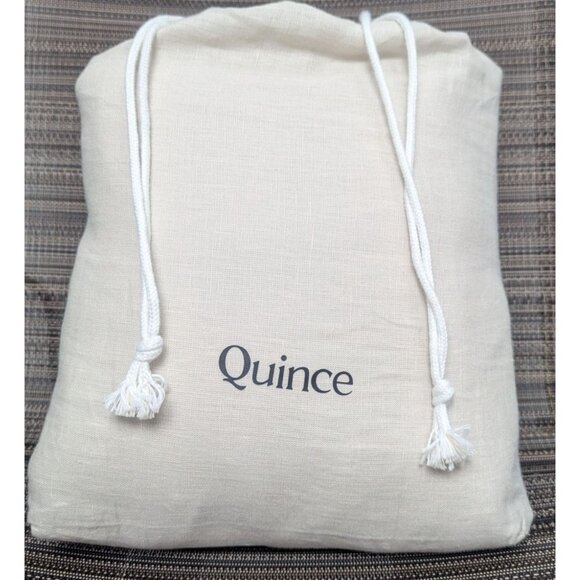 Quince Other - Quince European 100% Linen Duvet Cover 3PC Set SAND Full/Queen -NEW-